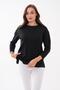 Women's Crew Neck Tunic with Slit Detail 265195 - - 3