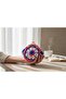 Handmade Crochet Knitted Coin Purse – Colorful Floral Pattern Mini Bag with Metal Clip - 6