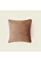 Soft Post Throw Pillow Cover - Brown - 45X45 cm