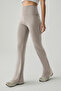 بنطلون تينسل عالي الخصر ذو أرجل واسعة على الطراز الإسباني - 3