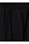 Özmarka New Season Black Girls' Gabardine Cargo Pants - 3