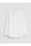 Lcw Modest White Poplin Women's Shirt Tunic - 5