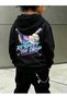 Children's Respect the Drip Printed Hoodie Hooded Sweatshirt Combed Cotton Fabric 3 Yarns Ribbed Unisex Winter Sweatshirt