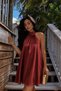 Turtleneck Back Cutout Detailed Satin Women's Mini Dress 52125051