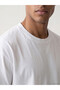 Esvab • Modern & Distinctive Zero Roba Collar Combed Cotton Men's T-Shirt - 4