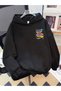 Children's Skateboard Printed Hoodie Hooded Sweatshirt Combed Cotton Fabric 3 Thread Count Unisex Winter Sweatshirt - 2