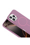 iPhone 16 Pro Max Case Slim Magsafe Ring Camera Raised Silicone Cover - 5