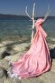 100% Cotton Peshtemal Flamingo Pattern - Pink - Modern Design - 5