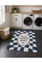 Eta Written and Thematic Modern Woven Base Decorative Carpet Eta4156 - 3