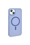 iPhone 14 Case Magsafe Supported Camera Raised Silicone Matte Anti-Fingerprint Marçev - 3