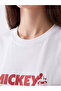 Xside White Printed 100% Cotton Women's T-Shirt - 3