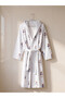 Trendlucky Men's Bathrobe with Bear Teddy Print