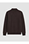 Esvab • Modern & Distinctive Devrik Roba Collar Men's Thick Sweatshirt - 7