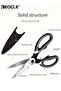 Heavy-Duty Kitchen Shears Stainless Steel Food Scissors for Cutting Chicken Fish Meat Poultry Ergonomic Multipurpose Cooking Baking Prep Tool - 8