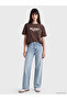 Xside Brown Printed 100% Cotton Women's T-Shirt - 2