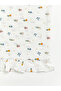 Ruffled Floral Embroidered Single Duvet Cover Set for Style Enthusiasts from Uzg Store - 5