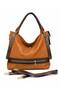 Soft Leather Casual Large Size Long Strap Shoulder Bag