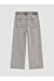 Esvab • Modern & Distinctive Stoned Wide-Legged Girls' Jean Pants - 4