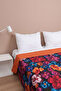 Knitted Flowers 5D Multi-Purpose Double Printed Pique & Bedspread 200X220 cm - 6