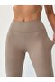 Women's Winter Fleece-Lined High-Waist Shaping Flared Leggings - 8
