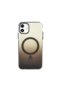 iPhone 11 Case Color Gradient Magsafe Camera Raised Silicone Cover - 3