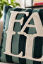 Punch Embroidered Throw Pillow Cover - 43*43 cm - Striped Mold Green Fall - Pnk001 - 2