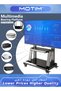 Mobile TV Stand with Wheels Height Adjustable Rolling TV Cart for 32-75 inch Screens Universal Stand with Shelf (Max VESA 600x400mm) - 4