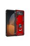 Galaxy Z Flip 4 Case Camera Protector Magnetic Stand Tank Protection Marçev - 6