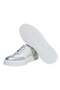 White Color Lace-Up Genuine Leather Men's Shoes - 3