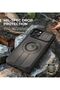 ديكسنور جراب لموبايل ايفون 13 برو ماكس/12 برو ماكس مع غطاء كاميرا منزلق ومسند قابل للتعديل وواقي شاش - 7
