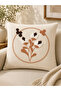 2 Piece Punch Cushion Cover 43X43 cm – Decorative Embroidered Cushion Set - 2
