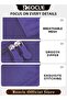 6pcs Clothes Storage Bags Packing Cube Travel Luggage Organizer Pouch Set Travel Multi-functional Clothing Sorting Packages - 6