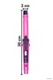 Zngzrmll Hair Straightener Styling Curling Iron Dual Styler (210524) with Heat Adjustment - 3
