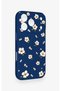 iPhone 17 Pro Compatible Daisy Pearl Pattern Silicone Case - 3