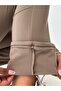 Women's Winter Fleece-Lined High-Waist Shaping Flared Leggings - 4