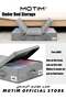 2Pcs Under Bed Storage Clothes Storage Boxes Foldable Wardrobe with Lid Under Bed Foldable Under Bed Clothes Storage Bins with Handle Stackable Storage Box for Organizing Clothes and Shoes - 6