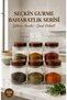Set of 6 500 ml Striped Glass Jars with Plastic Lids |   Spice & Food Storage Container