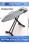 Fashion Folding Ironing Board Tabletop Ironing Board with Cotton Cover & Steel Frame for Countertop & Small Spaces & Laundry Rooms & Dorms - 5