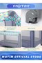 Infant and Toddler Travel Beds Portable Baby Crib Foldable Lightweight Travel Cot Travel Crib Nursery Center for Infant with Comfortable Mattress and Carry Bag (125 * 65 * 75CM) - 4