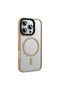 iPhone 16 Pro Max Case Magsafe Supported Camera Raised Matte Anti-Fingerprint Silicone Case - 4
