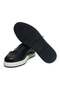 Black Color Laceless Genuine Leather Men's Shoes - 3