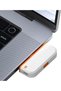 , Wireless HDMI Transmitter and Receiver, Type C Display Adapter with 1080P 60Hz HD Output, 5G Wireless Screen Mirroring & Extending, 50M Long Range, Plug & Play for Phone, Laptop, TV, Project - 5