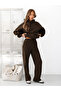 Unisex Women's Men's m a C K L I N Back Print Oversize 3 Thread Hooded Sweatshirt and Baggy Sweatpants - 4