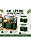 40 Liter Thermal Cooler Bag – Foldable Cold & Hot Preservation Bag - 2