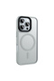 iPhone 16 Pro Max Case Magsafe Supported Camera Raised Matte Anti-Fingerprint Silicone Case - 2