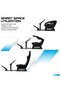Racing Simulator Cockpit with Adjustable Racing Wheel Stand & Gaming Seat | Foldable Driving Simulator Chair for Steering Wheel & Pedals | GTR Seating Position | Compatible with Logitech, Thrust - 7