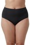 Women's Panties 5-Pack Multi-Colored Large Size High Waist 100% Cotton Ribbed Comfortable Cut - with Sleep Band Gift - 5