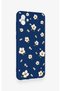 Samsung A04 Compatible Daisy Pearl Patterned Silicone Case - 3
