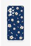 Samsung A52 Compatible Daisy Pearl Pattern Silicone Case - 2