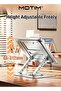 Adjustable Laptop Stand For Desk With 360°Rotating Base Portable Foldable Computer Stand Fits Ergonomic Laptop Riser For Collaborative Work For All Pro Air MacBook Laptops 10-17.3" - 6